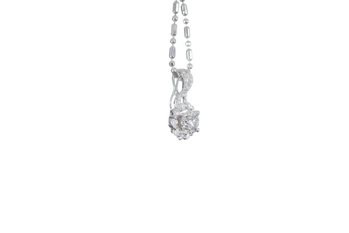 Floral Diamond Pendant