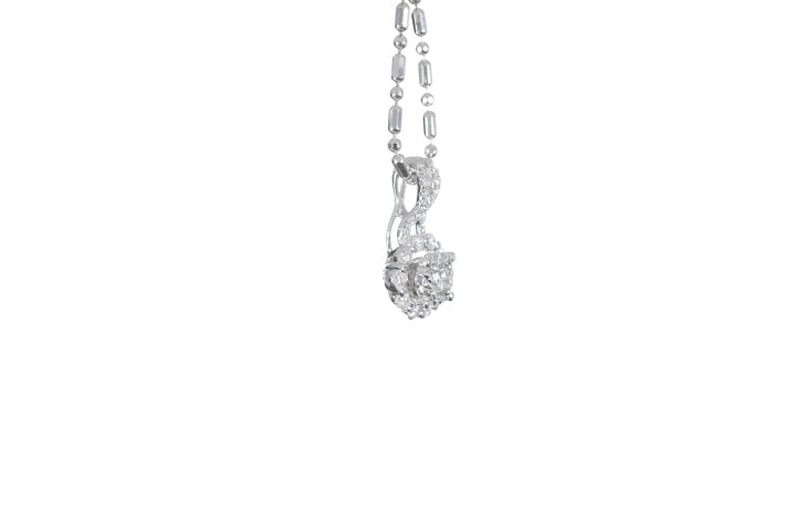 Floral Diamond Pendant
