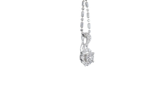 Floral Diamond Pendant