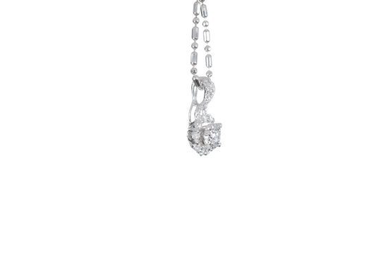 Floral Diamond Pendant