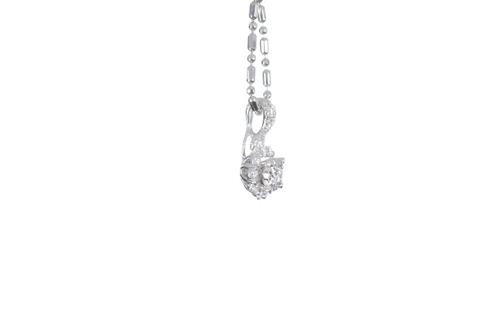 Floral Diamond Pendant