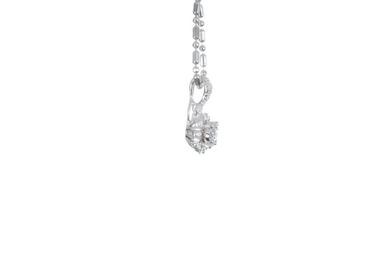 Floral Diamond Pendant