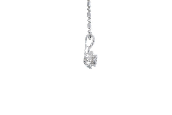Floral Diamond Pendant