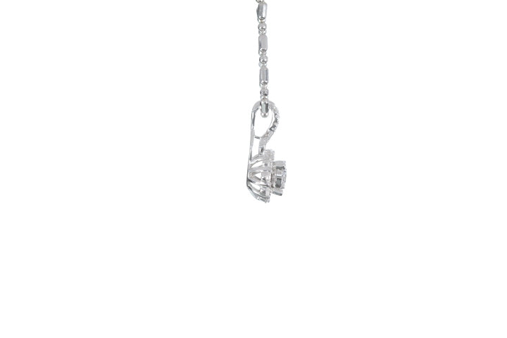 Floral Diamond Pendant