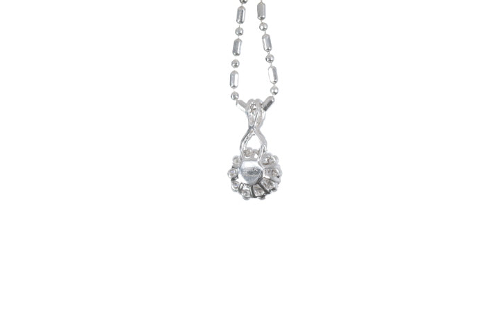 Floral Diamond Pendant