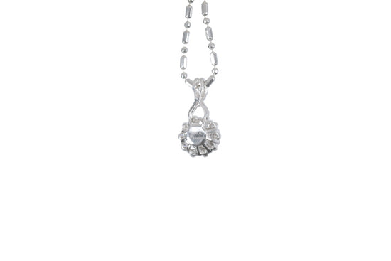 Floral Diamond Pendant