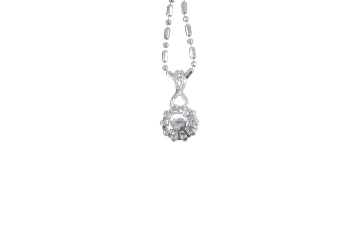 Floral Diamond Pendant