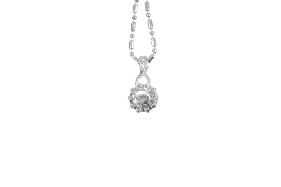 Floral Diamond Pendant