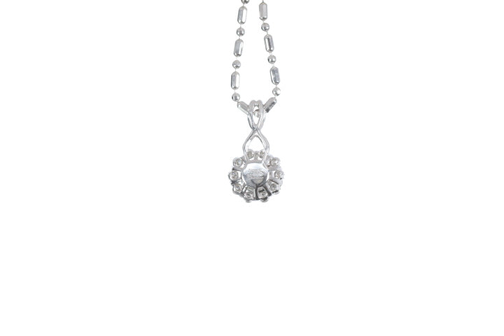 Floral Diamond Pendant