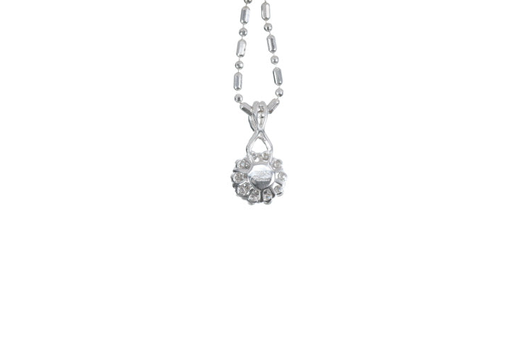 Floral Diamond Pendant