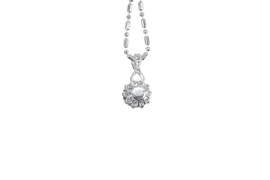 Floral Diamond Pendant