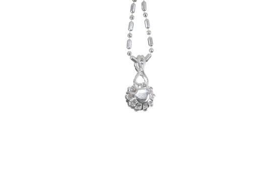 Floral Diamond Pendant