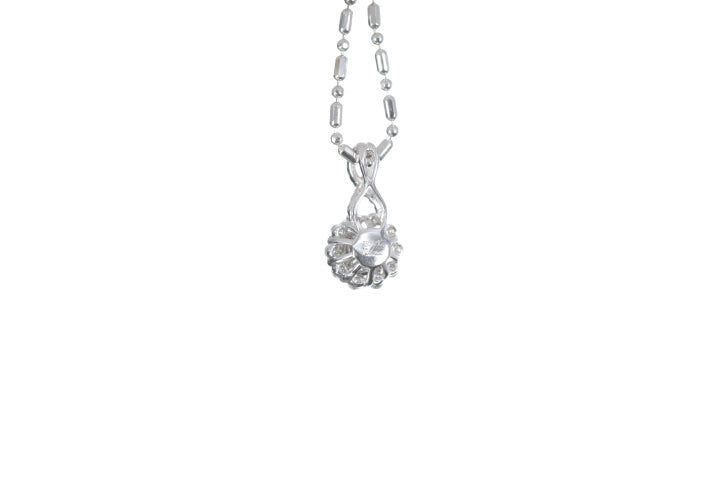 Floral Diamond Pendant