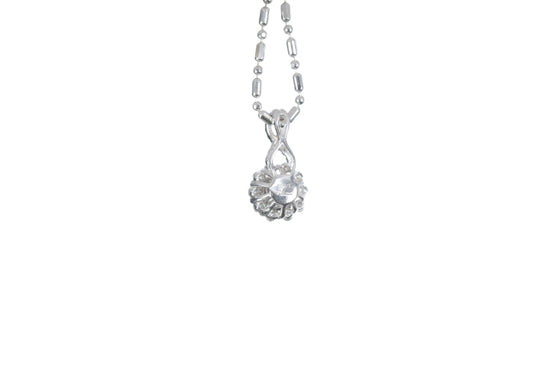 Floral Diamond Pendant