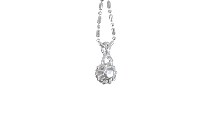 Floral Diamond Pendant