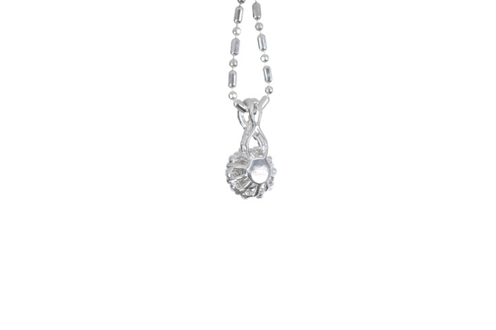 Floral Diamond Pendant