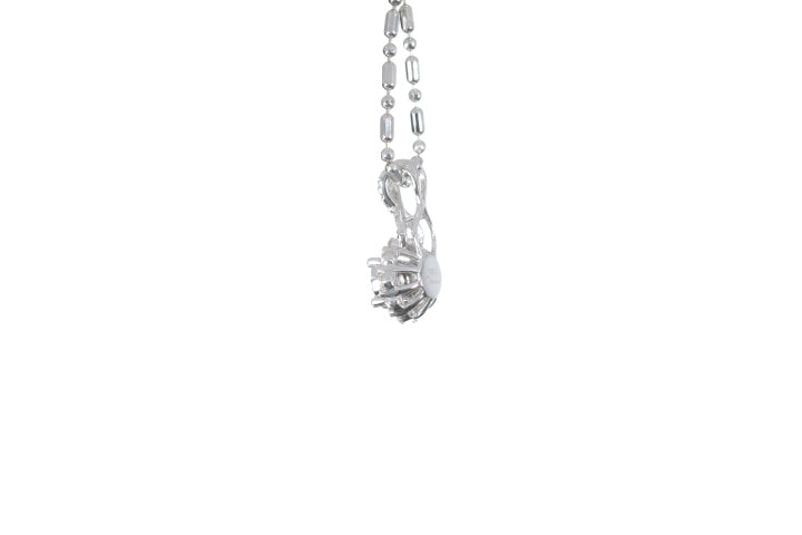 Floral Diamond Pendant