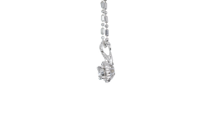 Floral Diamond Pendant