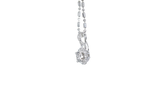Floral Diamond Pendant