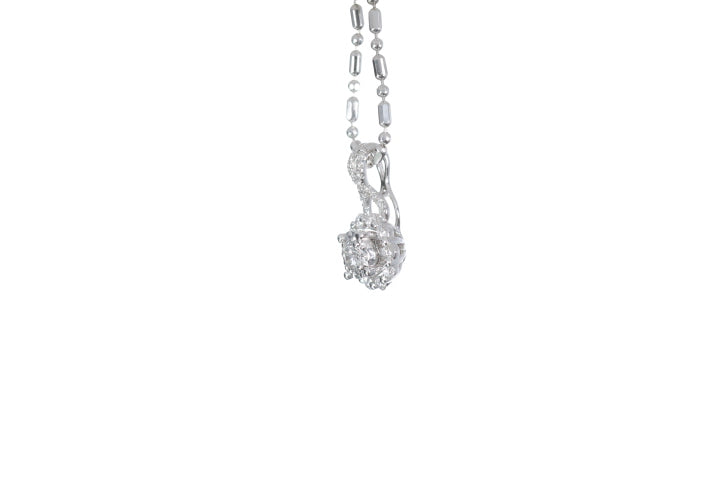 Floral Diamond Pendant