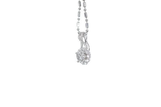 Floral Diamond Pendant