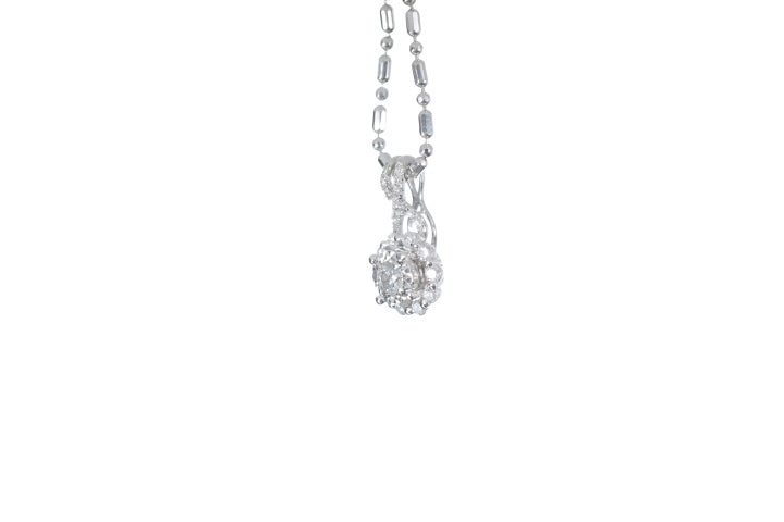 Floral Diamond Pendant