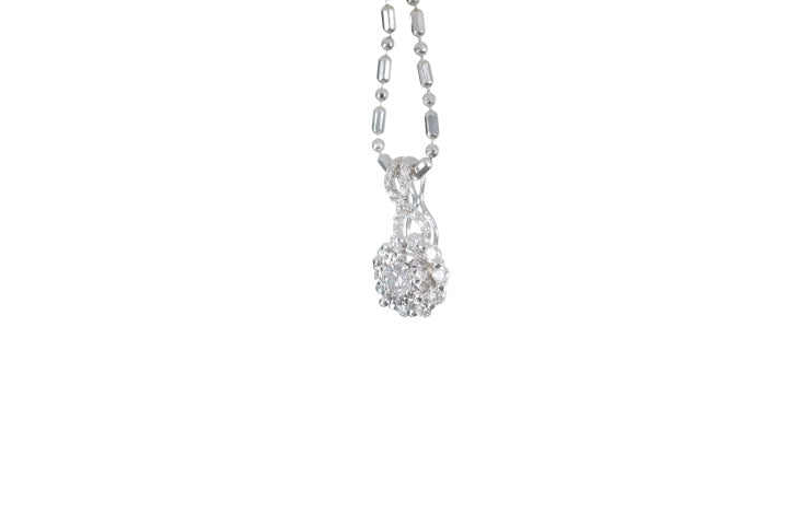 Floral Diamond Pendant