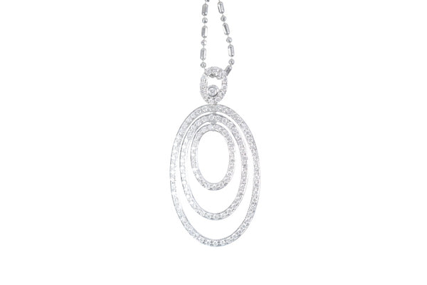 Contemporary Diamond Pendant