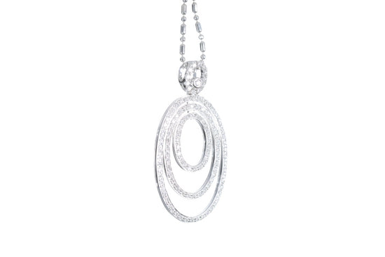 Contemporary Diamond Pendant