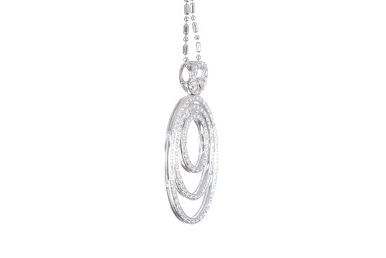 Contemporary Diamond Pendant