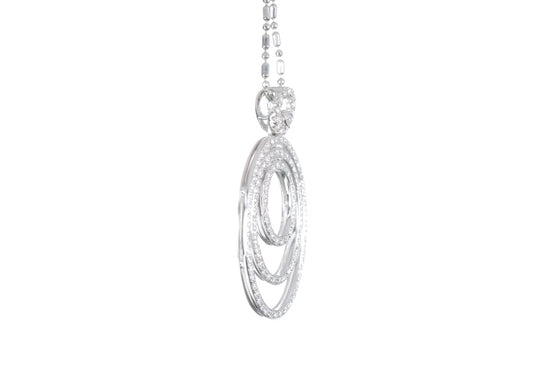 Contemporary Diamond Pendant