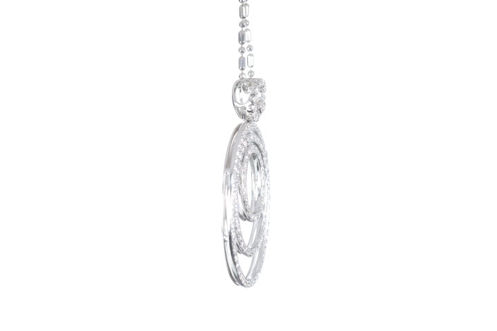 Contemporary Diamond Pendant