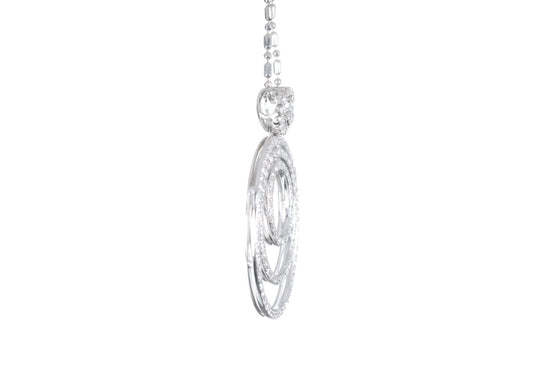 Contemporary Diamond Pendant