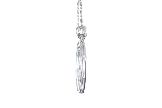 Contemporary Diamond Pendant