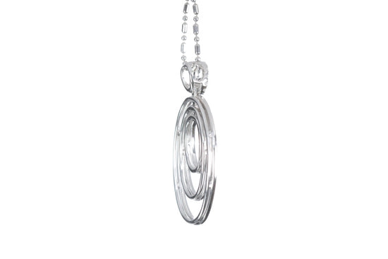 Contemporary Diamond Pendant