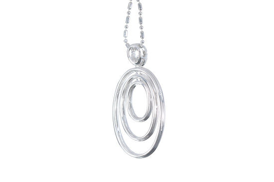 Contemporary Diamond Pendant