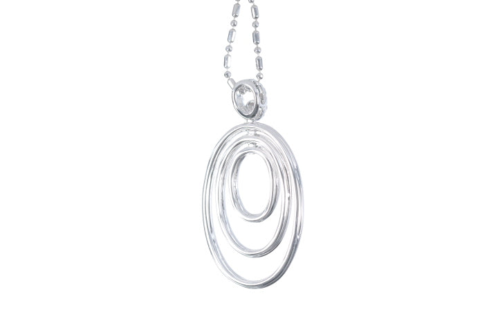 Contemporary Diamond Pendant