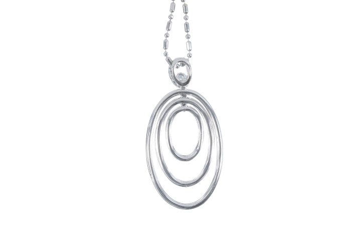 Contemporary Diamond Pendant