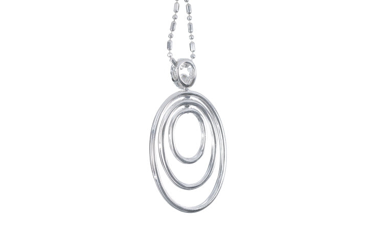 Contemporary Diamond Pendant