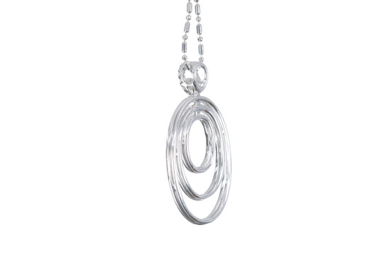 Contemporary Diamond Pendant