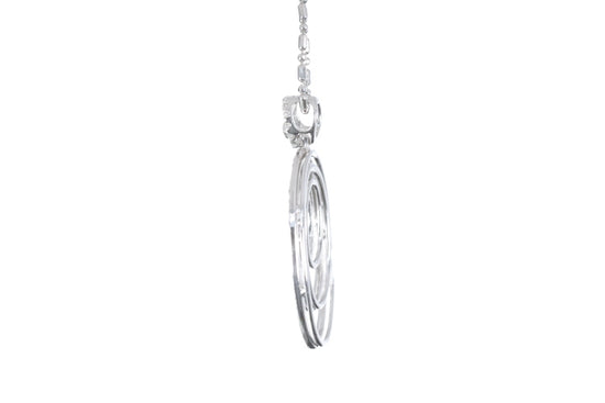 Contemporary Diamond Pendant