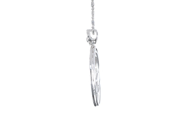 Contemporary Diamond Pendant