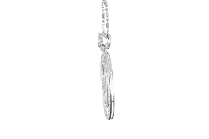 Contemporary Diamond Pendant