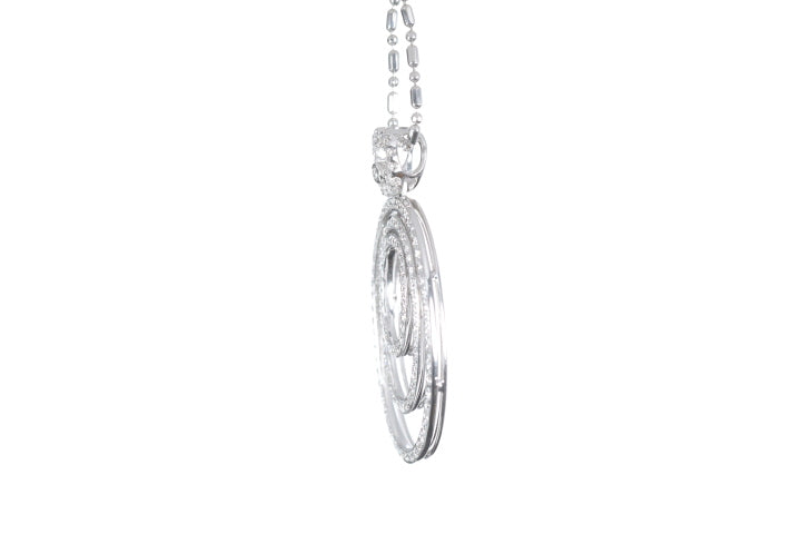 Contemporary Diamond Pendant