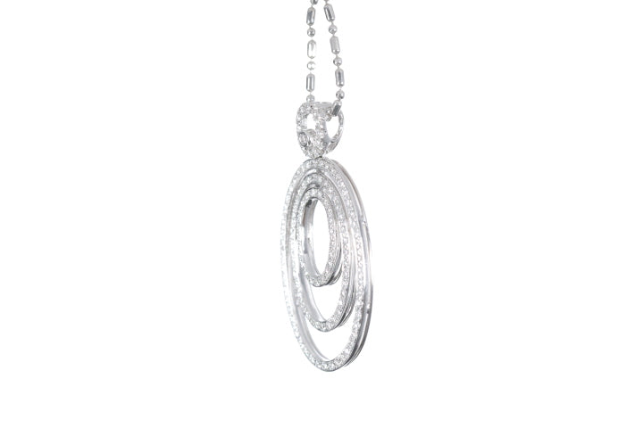 Contemporary Diamond Pendant