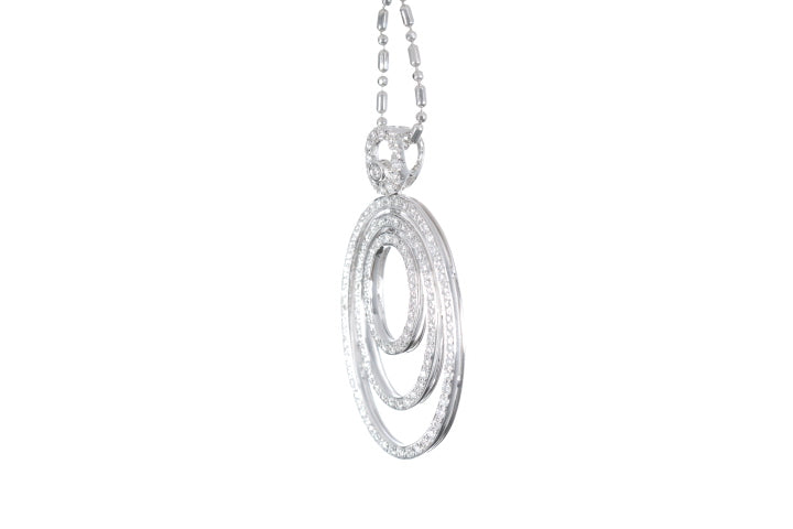 Contemporary Diamond Pendant