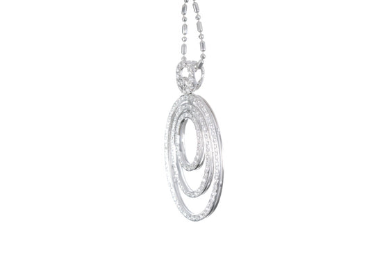 Contemporary Diamond Pendant