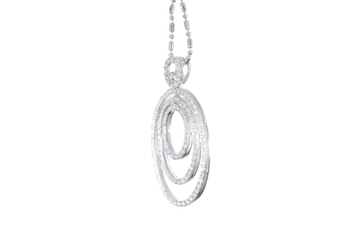 Contemporary Diamond Pendant