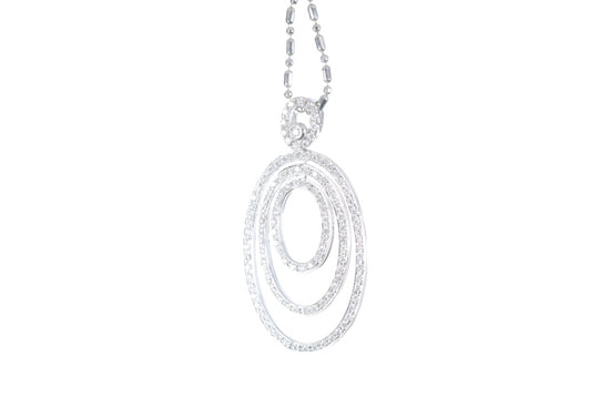 Contemporary Diamond Pendant