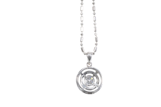 Double Halo Diamond Pendant
